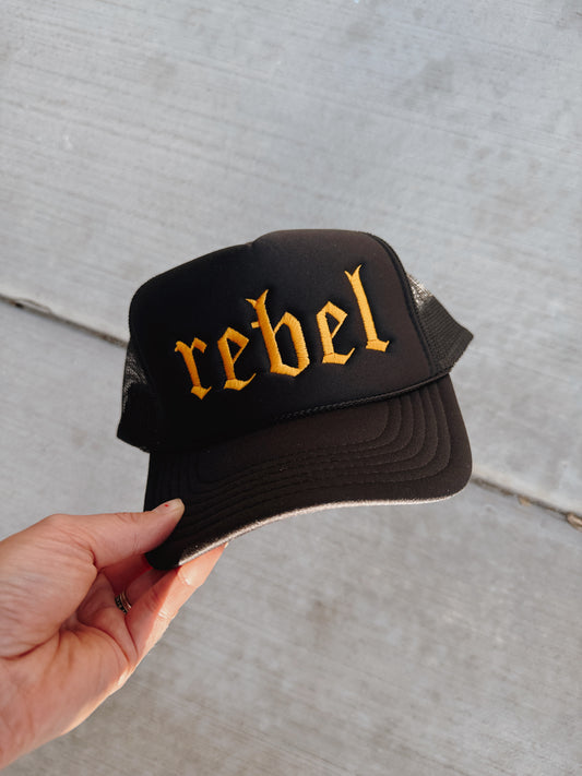 Rebel Trucker Hat