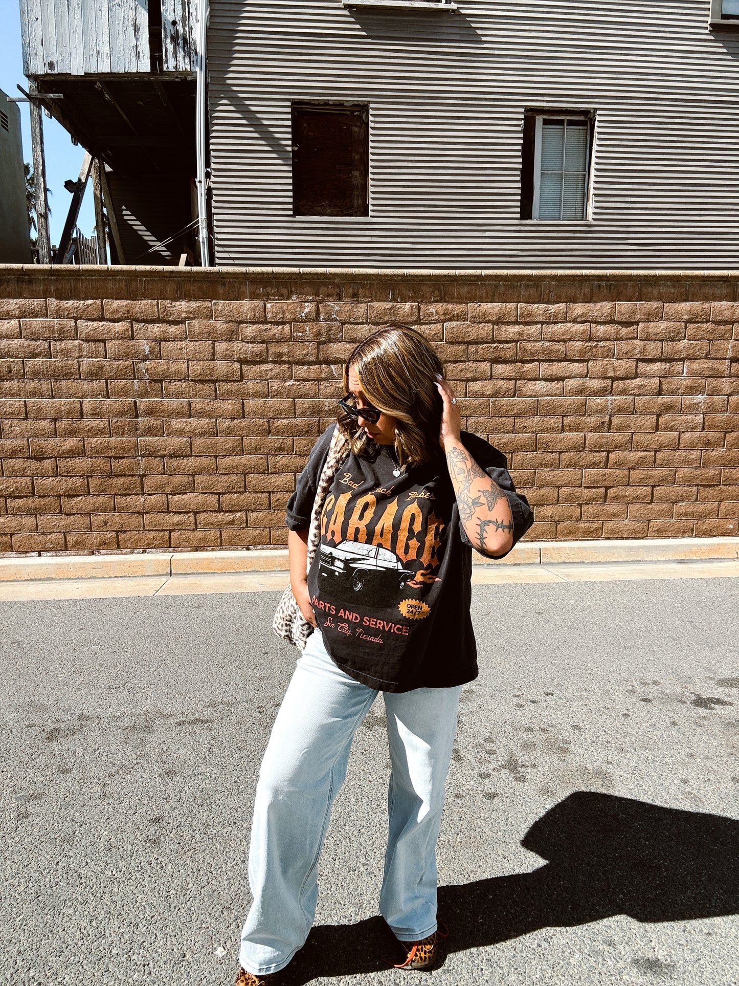 Bad Luck Garage Boxy Tee