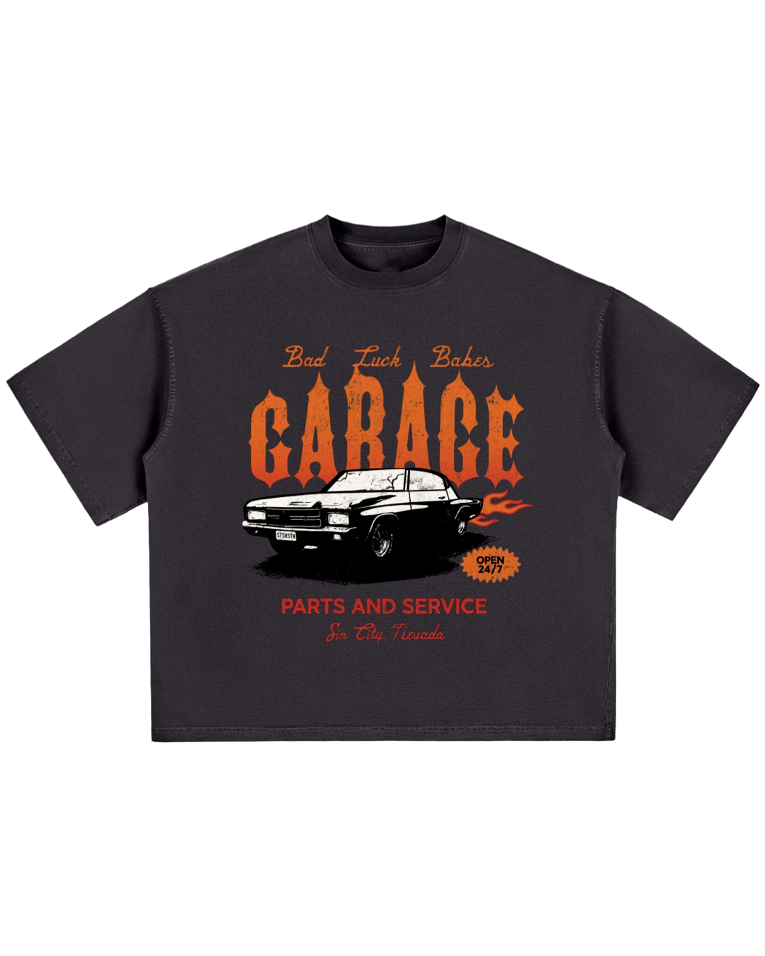Bad Luck Garage Boxy Tee